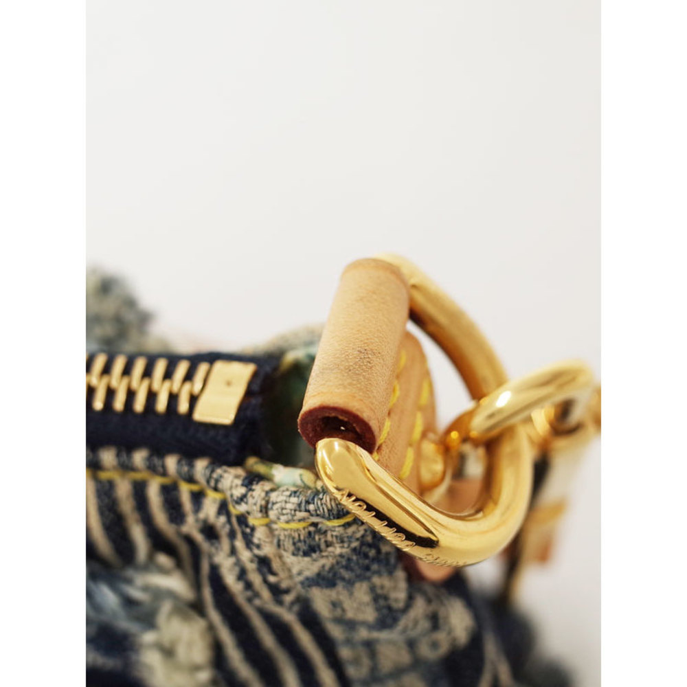 Louis Vuitton Denim Monogram Patchwork Bag Pouch … - image 8